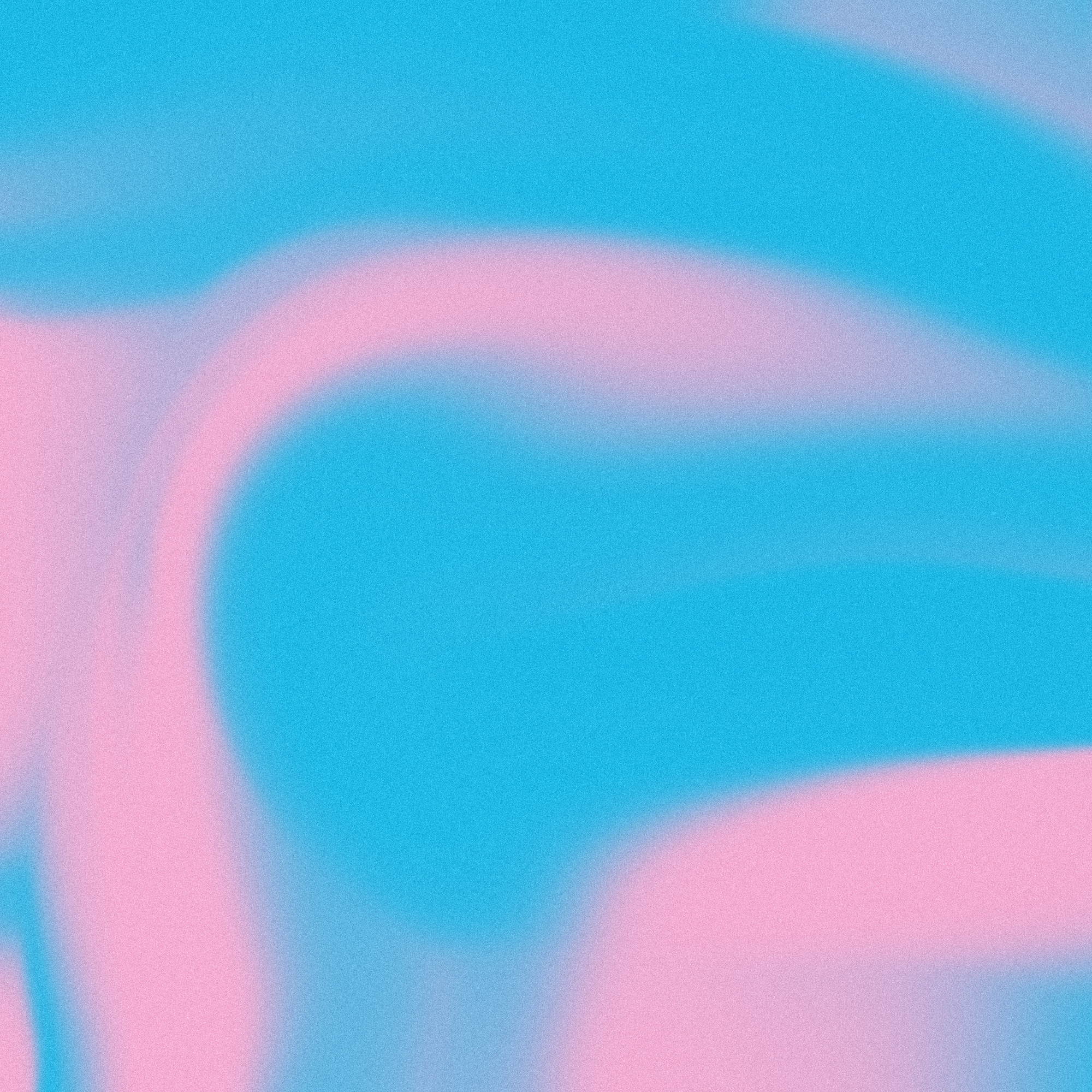 Pink with Blue Gradient Grain Noise Background